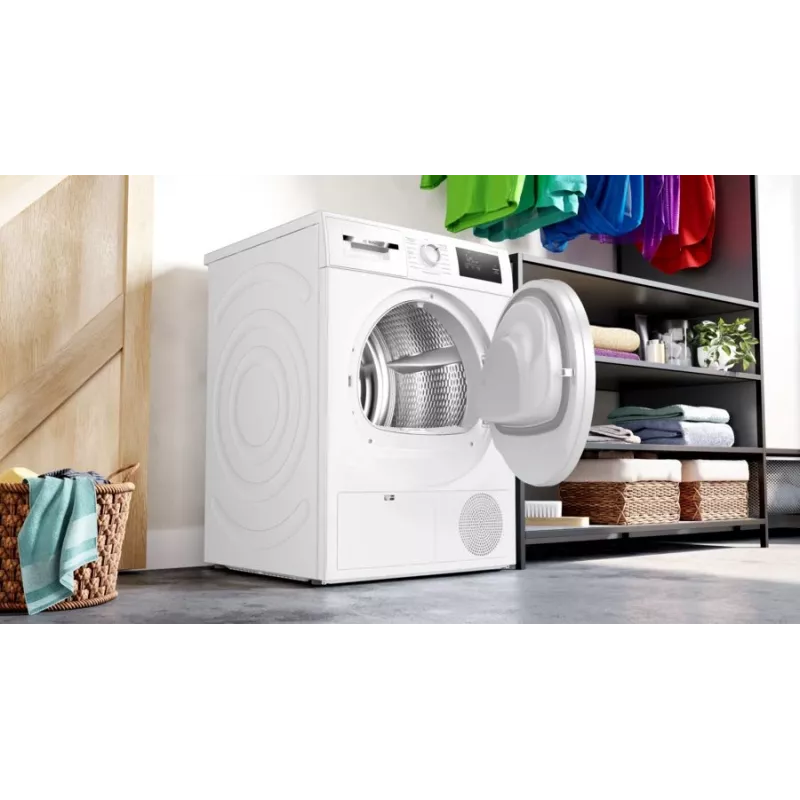 Suszarka Bosch Serie 4 WTH83003 wolnostojąca ładowana od przodu 7 kg biała
