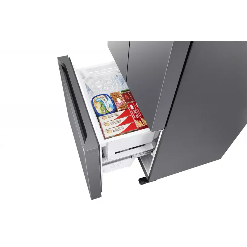 Lodówka side-by-side Samsung RF50C530ES9 wolnostojąca French door stal nierdzewna 495 l, chłodziarka 330 l / zamrażarka 165 l