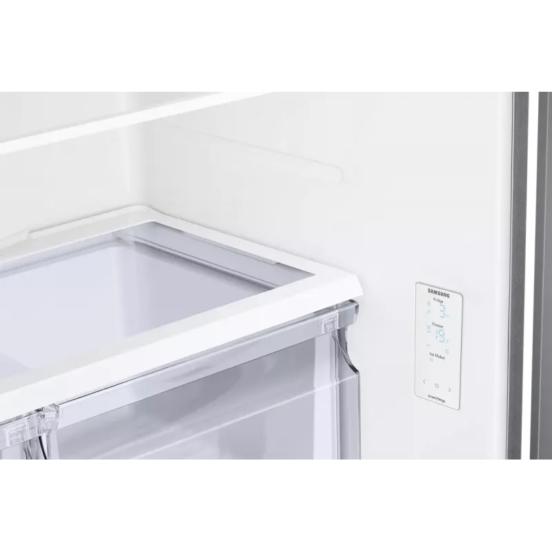 Lodówka side-by-side Samsung RF50C530ES9 wolnostojąca French door stal nierdzewna 495 l, chłodziarka 330 l / zamrażarka 165 l