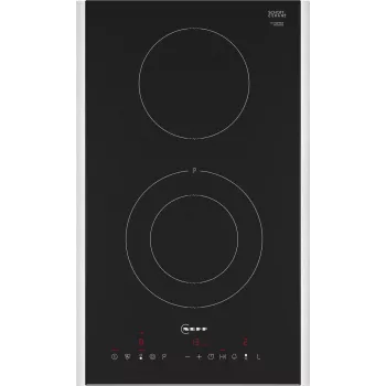 Neff T13TDF9L8 hob Czarny Built-in 30 cm Ceramic hob 2 zone(s)