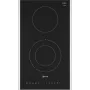 Neff T13TDF9L8 hob Czarny Built-in 30 cm Ceramic hob 2 zone(s)
