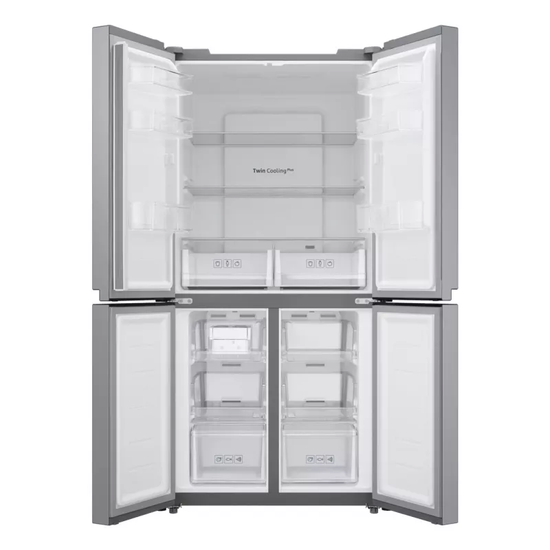Samsung RF48A400EM9 lodówka typu side-by-side Wolnostojąca 488 L Srebrny