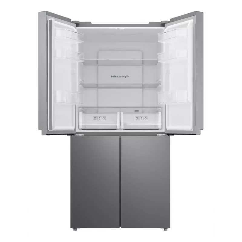 Samsung RF48A400EM9 lodówka typu side-by-side Wolnostojąca 488 L Srebrny
