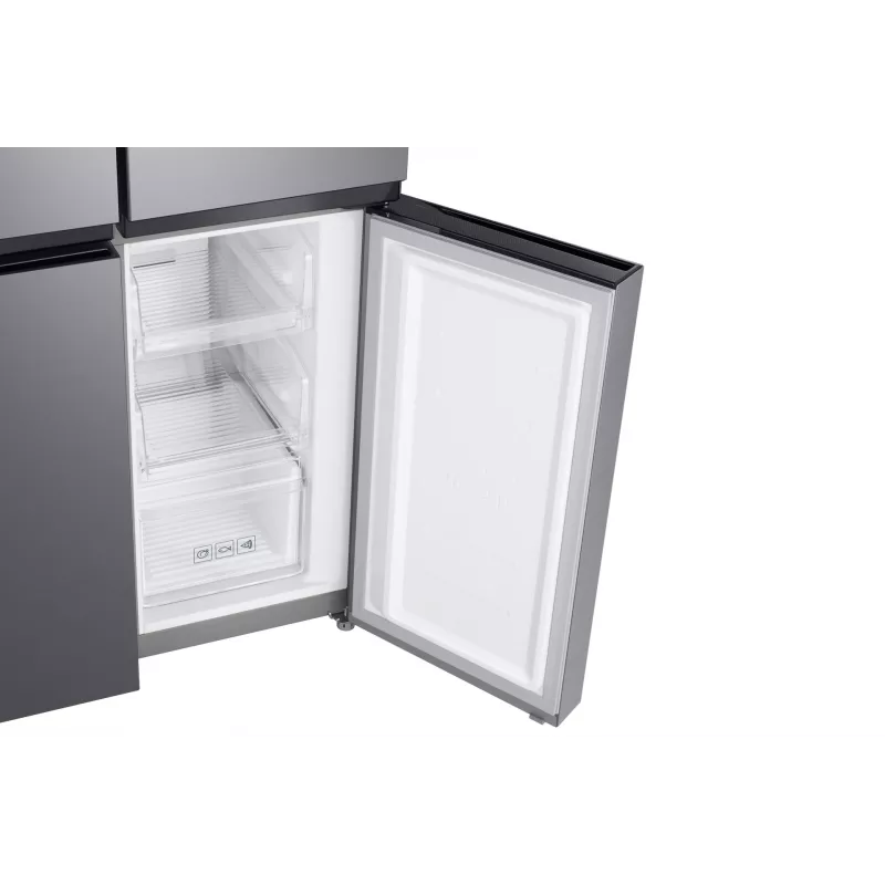 Samsung RF48A400EM9 lodówka typu side-by-side Wolnostojąca 488 L Srebrny