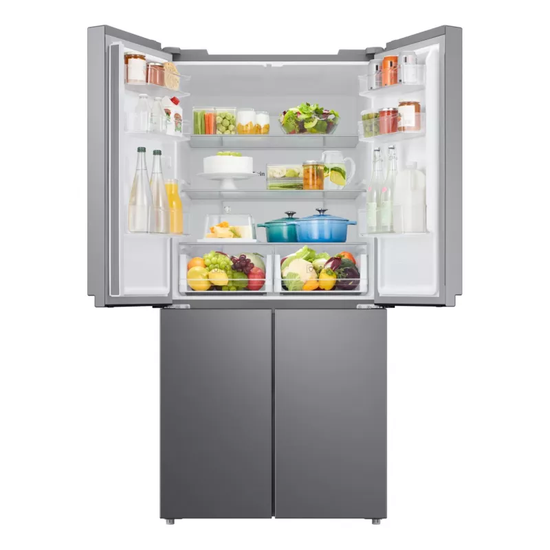 Samsung RF48A400EM9 lodówka typu side-by-side Wolnostojąca 488 L Srebrny