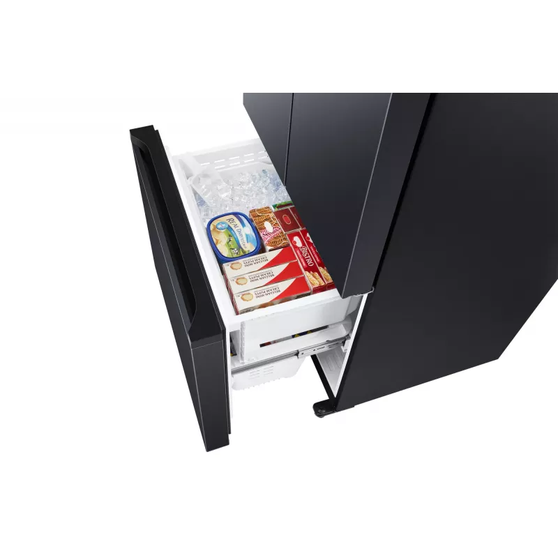Samsung RF50C530EB1 lodówka side-by-side Wolnostojąca Antracyt