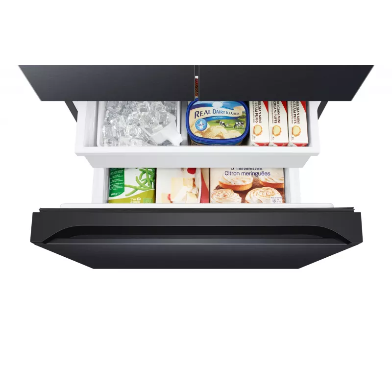 Samsung RF50C530EB1 lodówka side-by-side Wolnostojąca Antracyt
