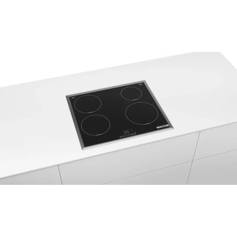 Bosch Serie 4 PIE645BB5E płyta grzewcza Czarny Do zabudowy 60 cm Płyta indukcyjna strefowa 4 stref(y)