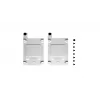FRACTAL DESIGN Zestaw uchwytów SSD - typ B biały podwójny zestaw