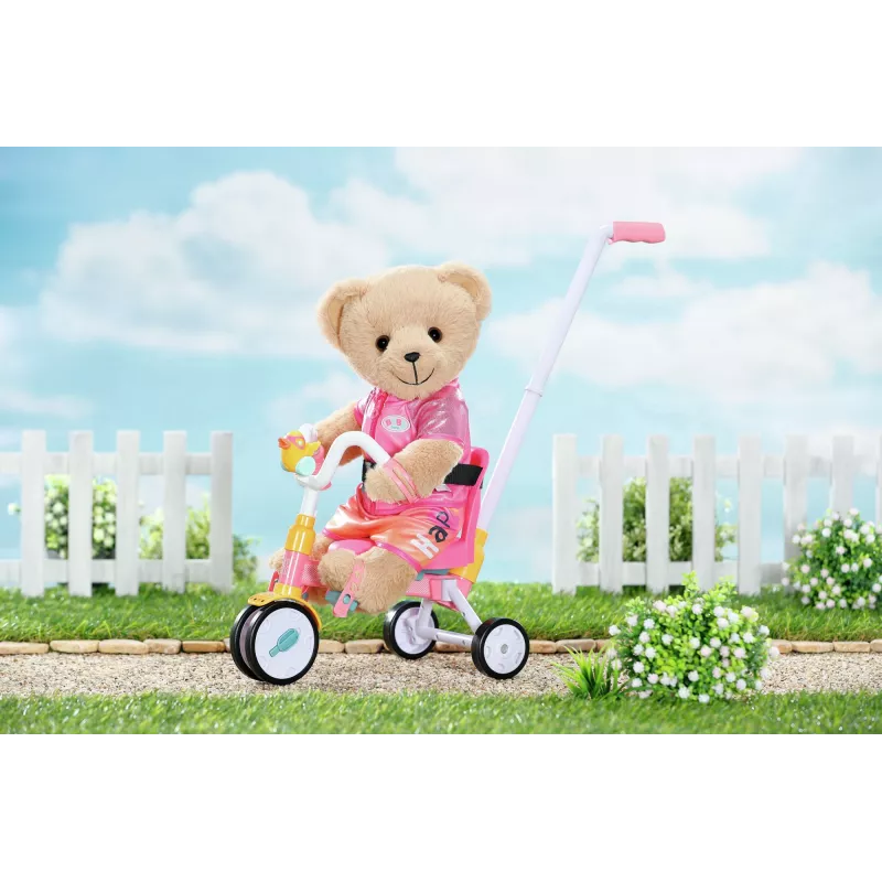 Zestaw rowerek dla lalki BABY born Trike