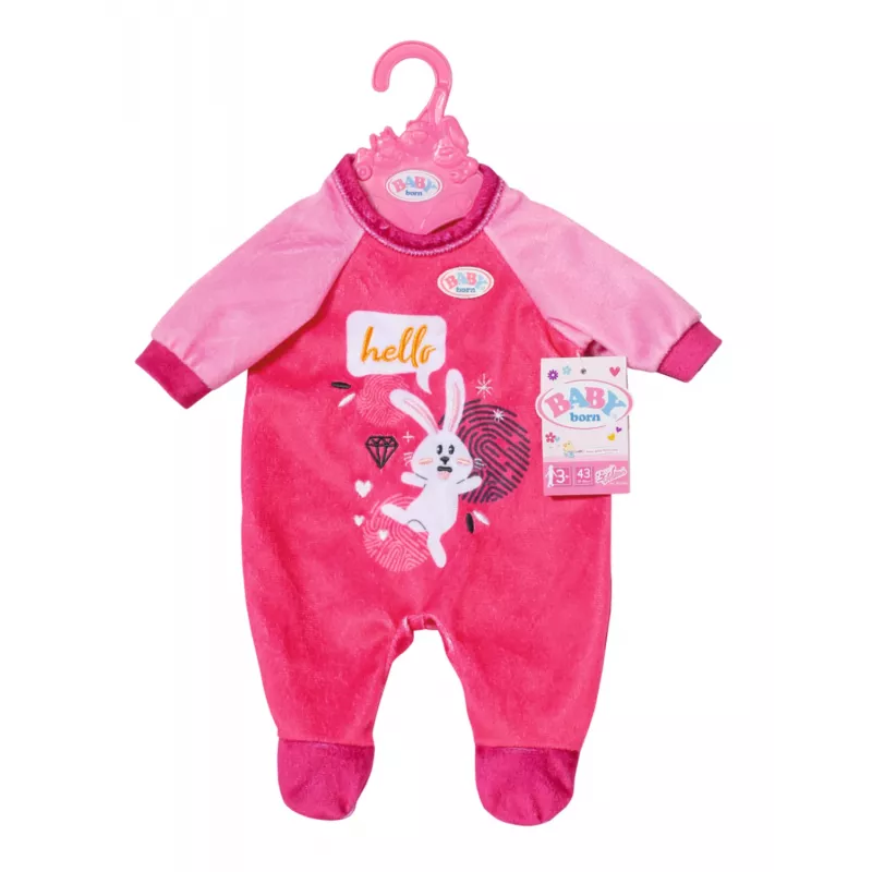 Kombinezon dla lalki BABY born 832646 — składana odzież dla lalki, zalecany wiek 3+