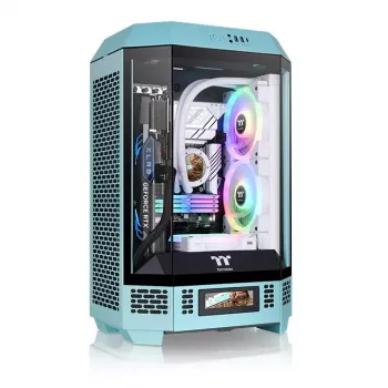 Obudowa PC Thermaltake 300 Turkusowa Micro Tower