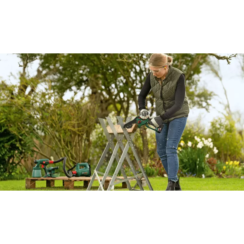 Bosch EasyChain 18V-15-7 Czarny, Zielony