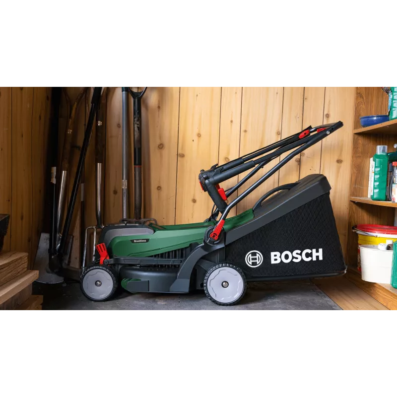 Bosch 37-550 kosiarka prowadzona za rękę Akumulatorowa Czarna, Zielona