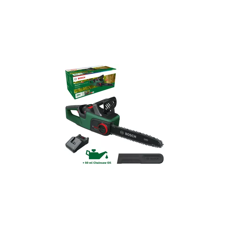 Bosch AdvancedChain 36V-35-40 Czarny, Zielony