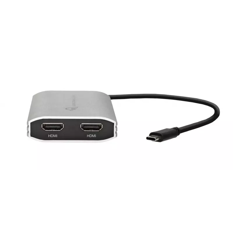 USB graphics adapter OWC CADPDL2HDMI 3840 x 2160 pikseli Srebrny