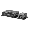 Lindy 50m 4-portowy przedłużacz USB 2.0 Cat.6, Nadajnik i odbiornik sieciowy, 50 m, 480 Mbit/s, Cat5, Cat5e, Cat6, NS1021, Brąz fosforowy
