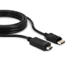 Kabel Lindy DisplayPort na HDMI 10.2G, 2 m