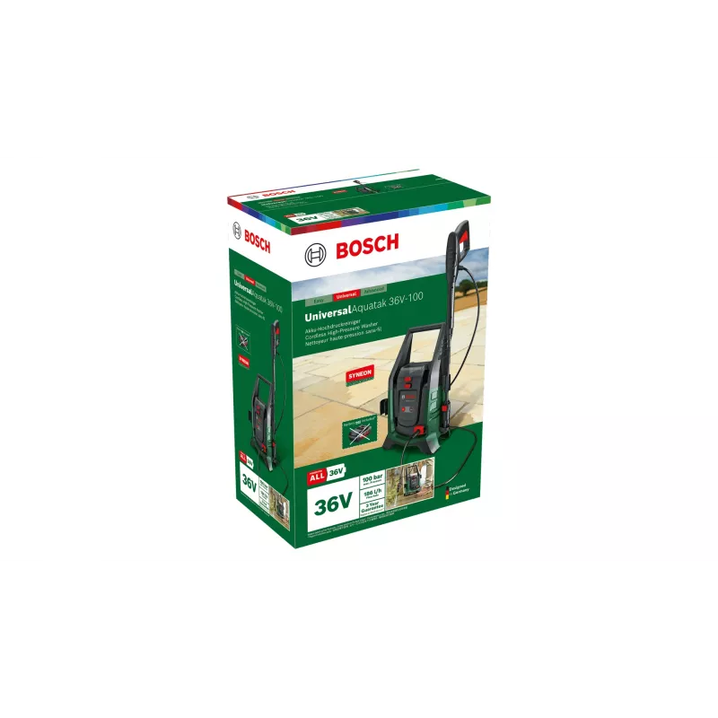 Bezprzewodowa myjka ciśnieniowa Bosch UniversalAquatak 36V-100