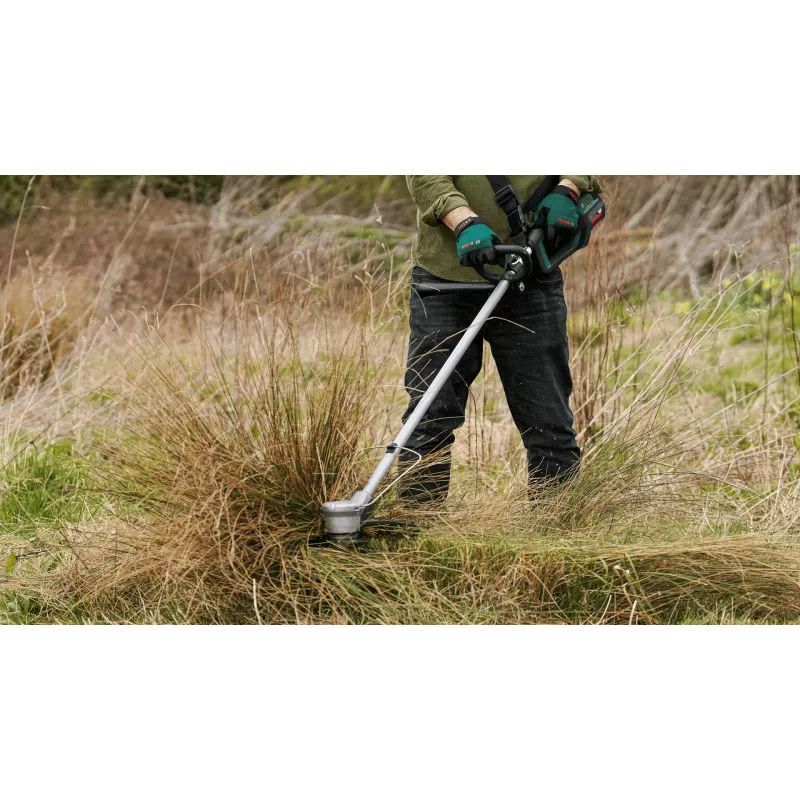 Bosch BrushCut akumulatorowe nożyce do trawy 2,4 mm 36 V litowo-jonowe (Li-Ion) zielone