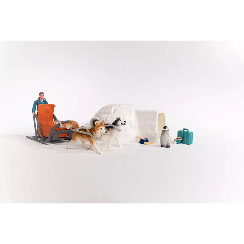 Zoo Schleich WILD LIFE Ekspedycja antarktyczna Wielokolorowy 42558
