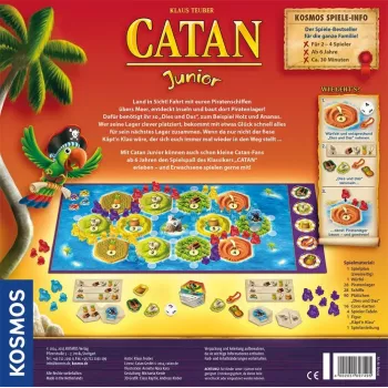 Kosmos 697495 Catan Junior gra planszowa, strategiczna, od 10 lat