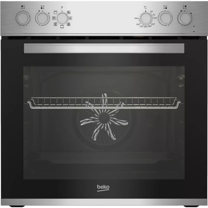 Zestaw urządzeń kuchennych Beko BBUE12020X, płyta ceramiczna, elektryczny
