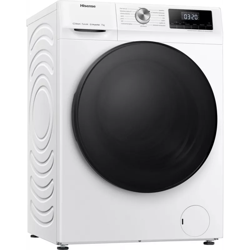 Pralka Hisense WFQA7014EVJM Front-load 7 kg 1310 RPM Biały