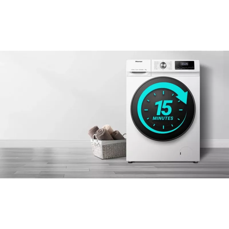 Pralka Hisense WFQA7014EVJM Front-load 7 kg 1310 RPM Biały