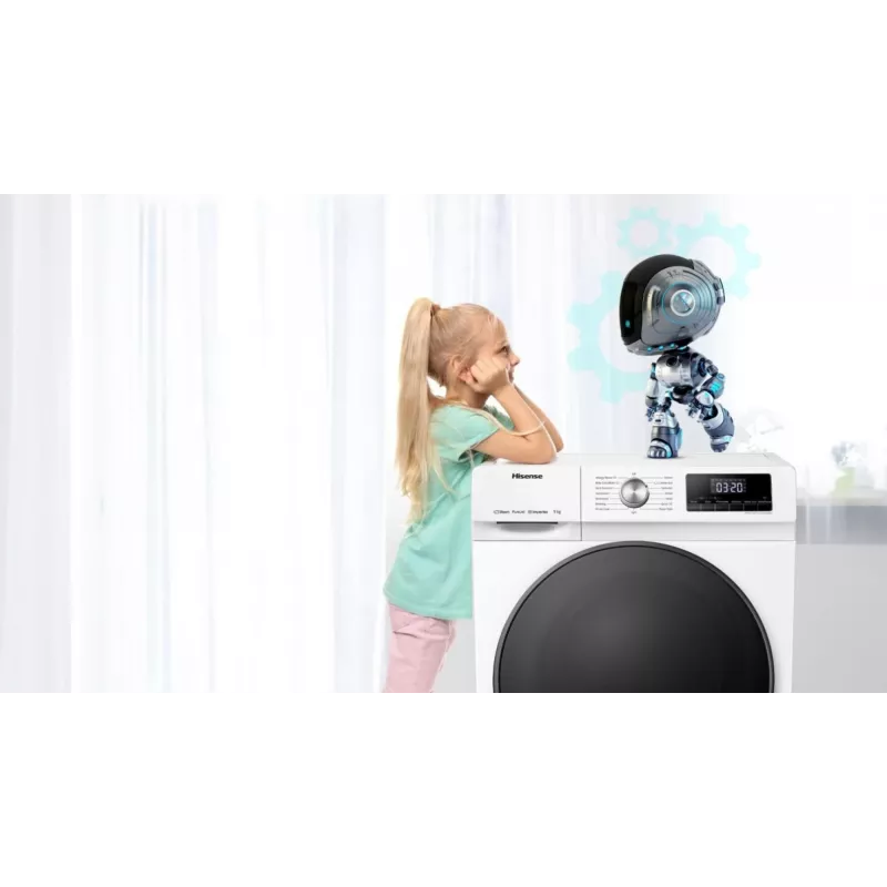 Pralka Hisense WFQA7014EVJM Front-load 7 kg 1310 RPM Biały