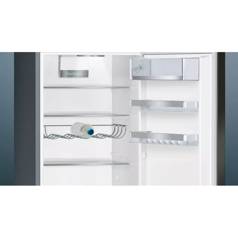 Siemens iQ500 KG39E8XBA lodówko-zamrażarka Wolnostojąca 343 L Czarny, Stal nierdzewna