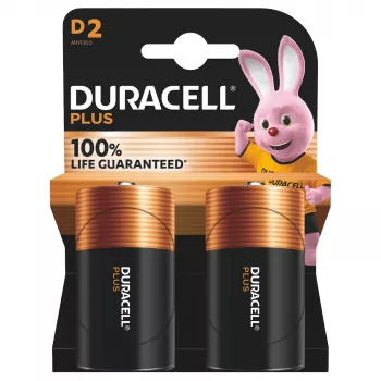 Duracell Plus 100 D Bateria jednorazowa Alkaliczna