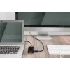 DIGITUS ASSMANN Kabel konwertera DisplayPort, DP - HDMI+DVI+VGA M-F/F/F, 20cm, kabel Multi-Media 3 w 1, CE, czarny