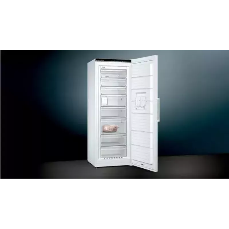Siemens iQ500 GS58NAWDV zamrażarka Wolnostojąca zamrażarka pionowa 366 L Biały