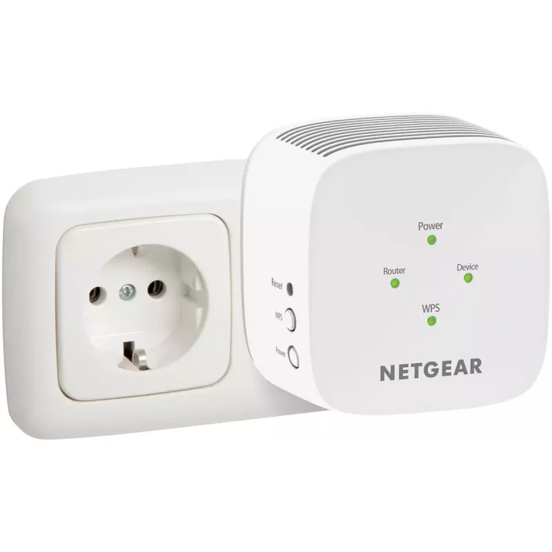 NETGEAR EX6110 Nadajnik i odbiornik sieciowy Biały 10, 100, 300 Mbit/s