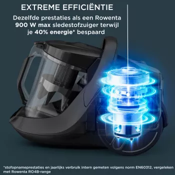 Rowenta zielony Force RO7C36 odkurzacz cylindryczny 2,5 l do odkurzania na sucho 500 W bezworkowy