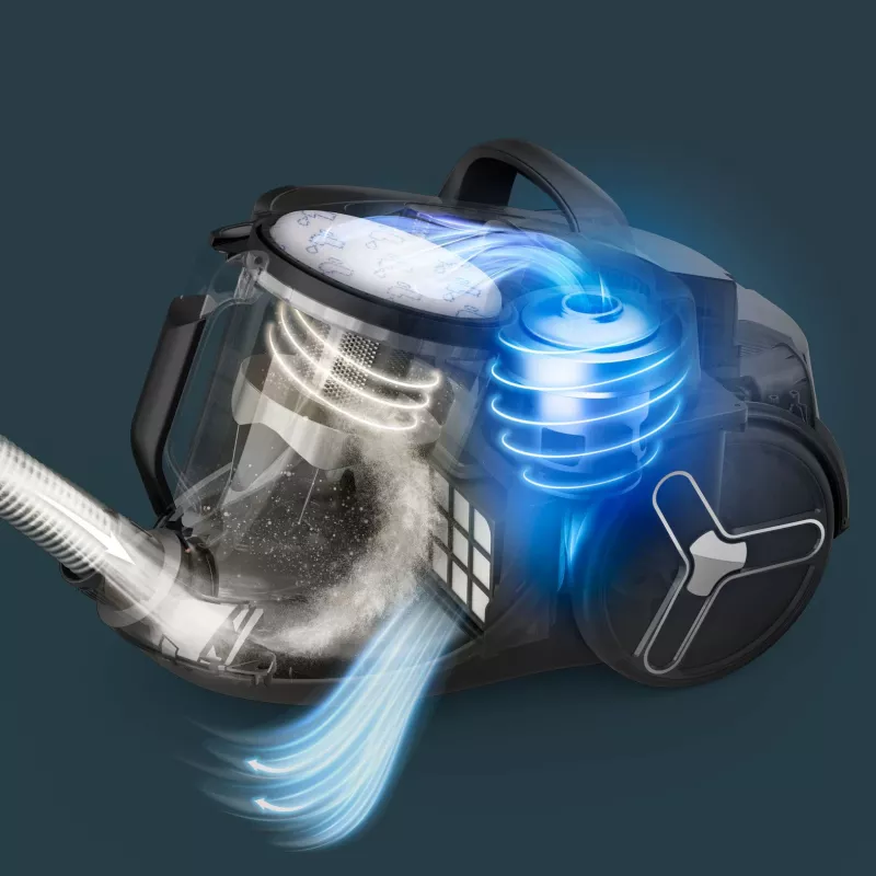 Rowenta zielony Force RO7C36 odkurzacz cylindryczny 2,5 l do odkurzania na sucho 500 W bezworkowy