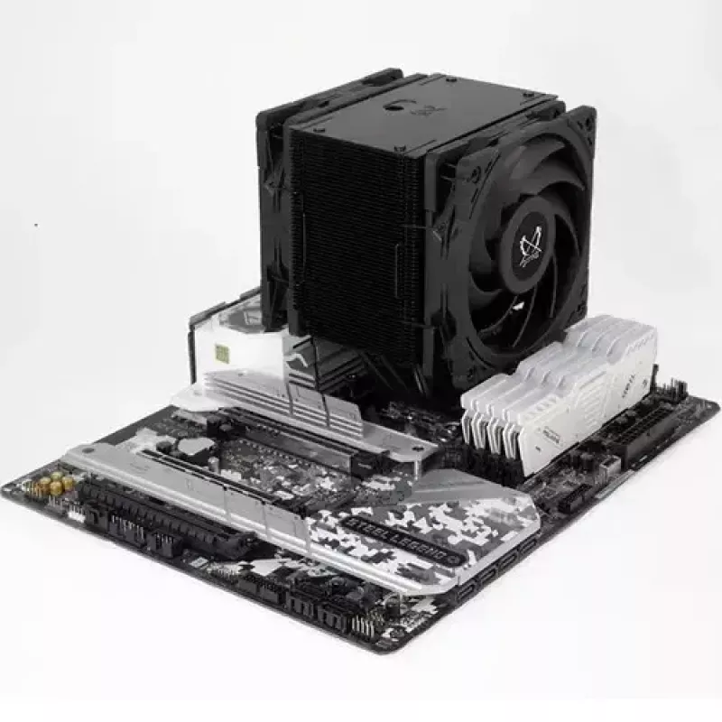 Fan Scythe Mugen 6 Dual Fan Czarny Edition 12 cm 300-2000 RPM