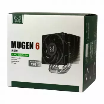Wentylator Scythe Mugen 6 12 cm 300-2000 RPM Przepływ powietrza 102.44 m³/h