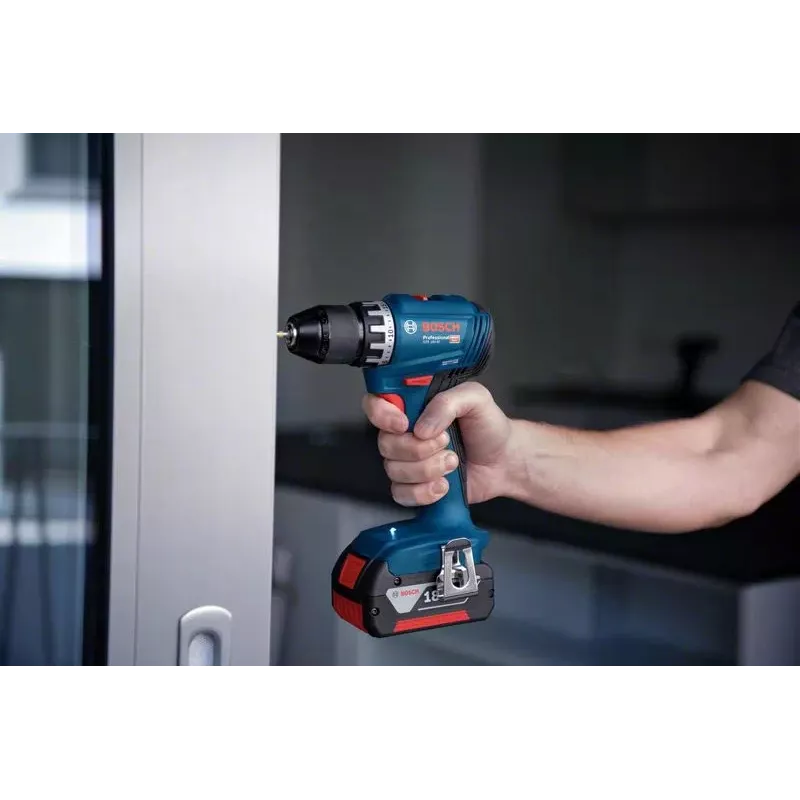 Bosch GSR 18V-45 1900 RPM 900 g Czarny, Niebieski, Czerwony