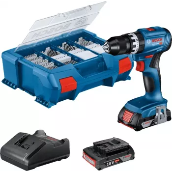 Bosch GSB 18V-45 1900 obr./min Czarny, Niebieski
