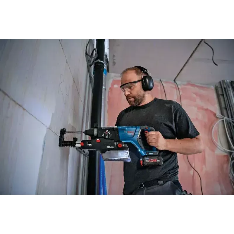Przystawka odpylająca Bosch GDE 28 D Professional Waga 800 g