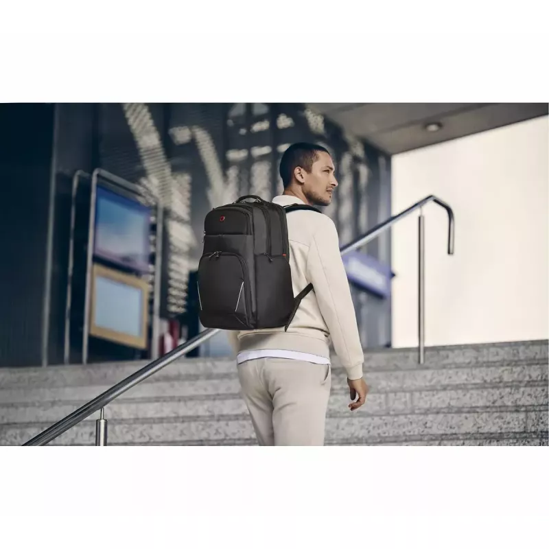 Casual backpack Wenger SwissGear Meteor Czarny Polyester PVC rPET