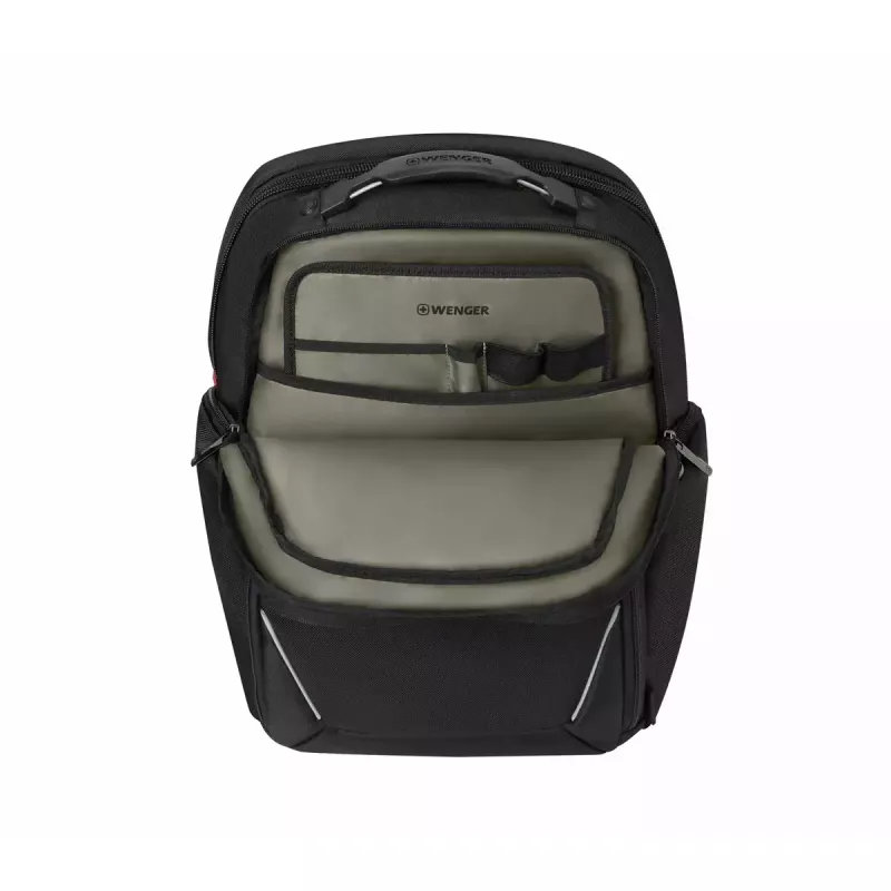 Casual backpack Wenger SwissGear Meteor Czarny Polyester PVC rPET