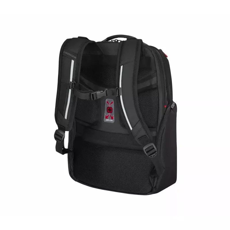 Casual backpack Wenger SwissGear Meteor Czarny Polyester PVC rPET