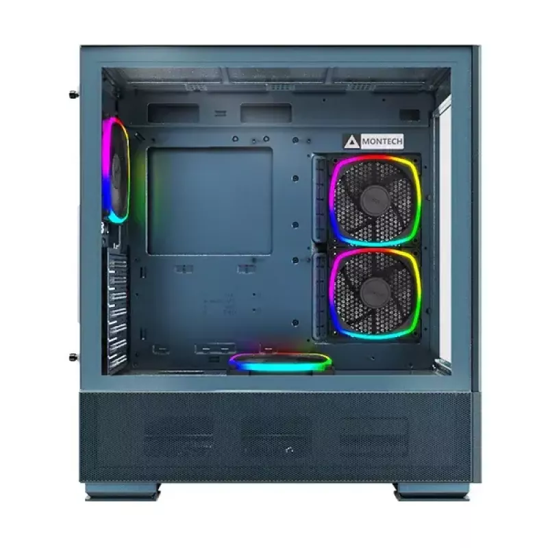 Obudowa PC Montech SKY TWO Midi Tower niebieska