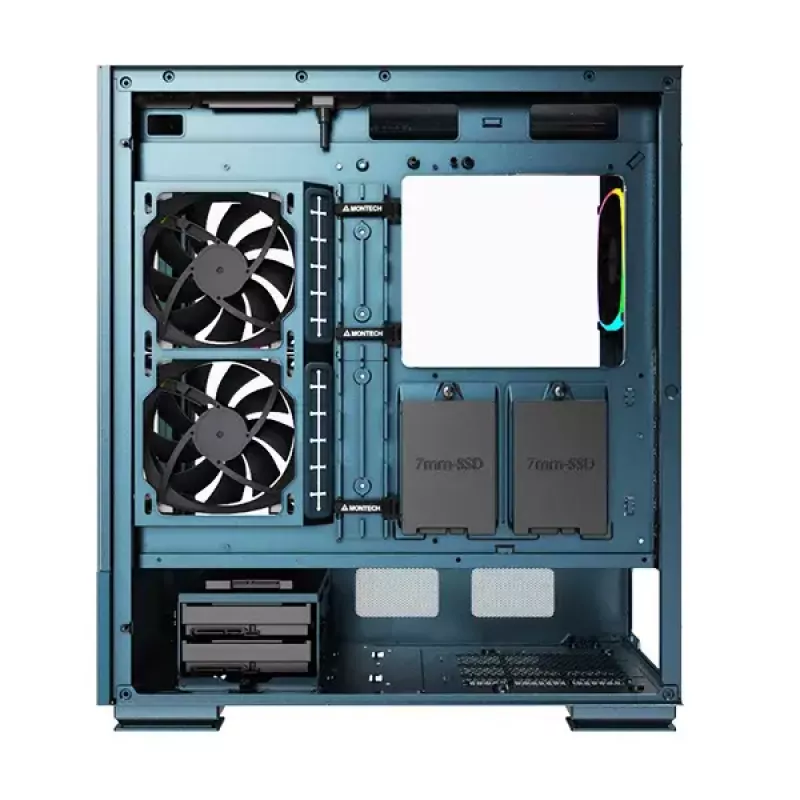 Obudowa PC Montech SKY TWO Midi Tower niebieska
