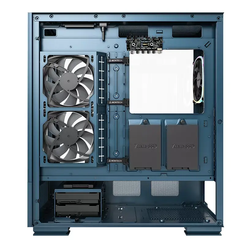 Obudowa PC Montech SKY TWO Midi Tower niebieska