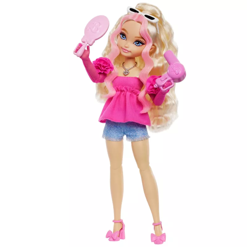 Lalka Barbie Dream Besties „Malibu” z akcesoriami do makijażu i włosów