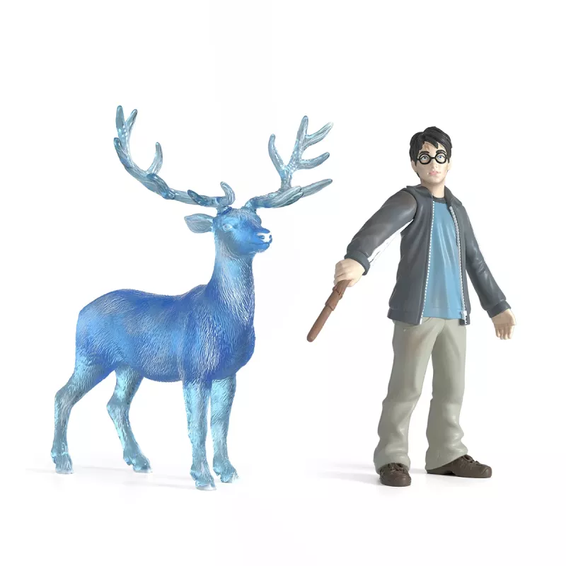Figurka Schleich Harry Potter i Patronus Wielokolorowa 1253930